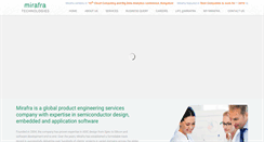 Desktop Screenshot of mirafra.com