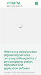 Mobile Screenshot of mirafra.com
